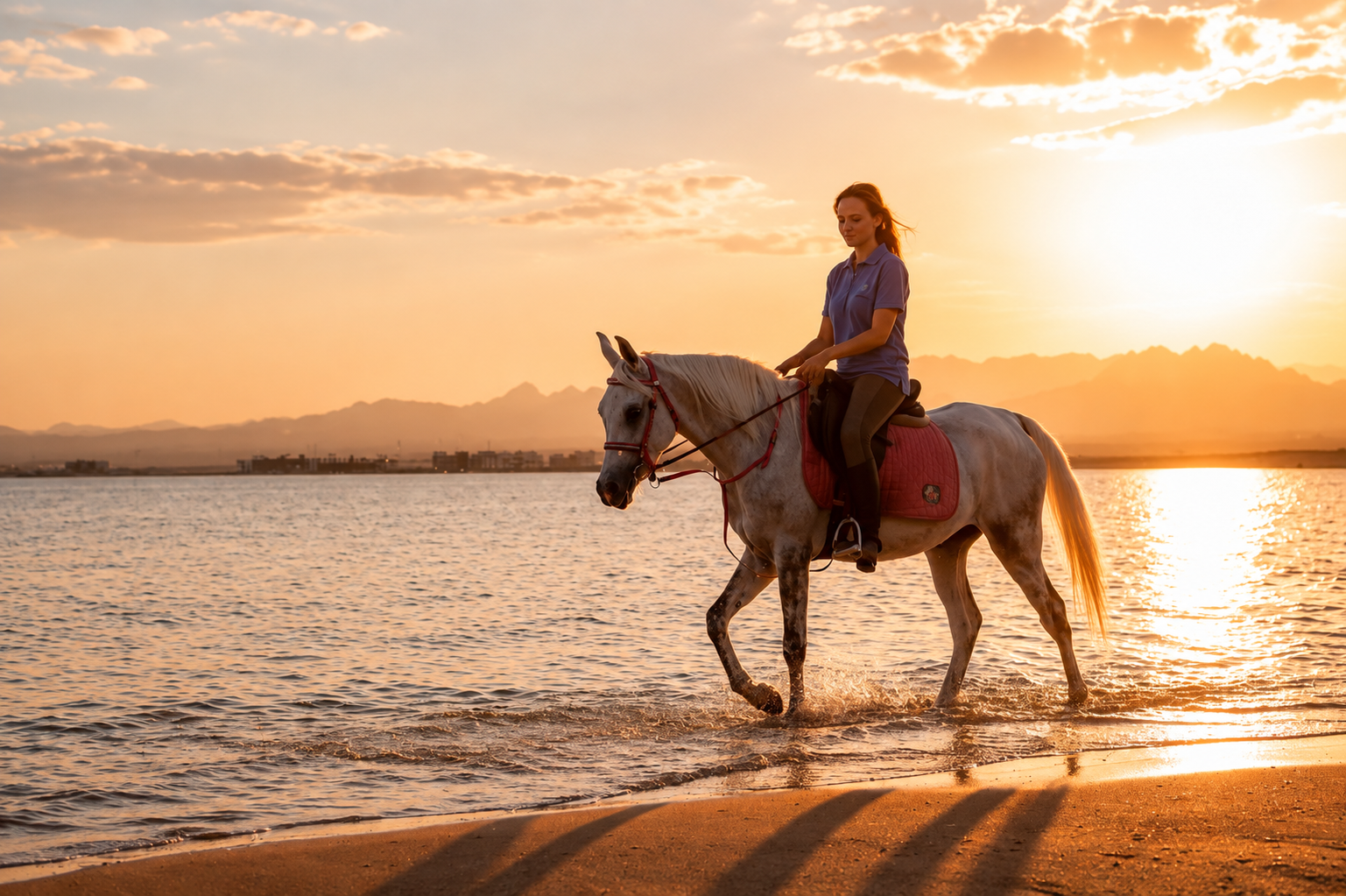 Nabq Bay Horse Riding Tour with Hotel Transfers in Sharm