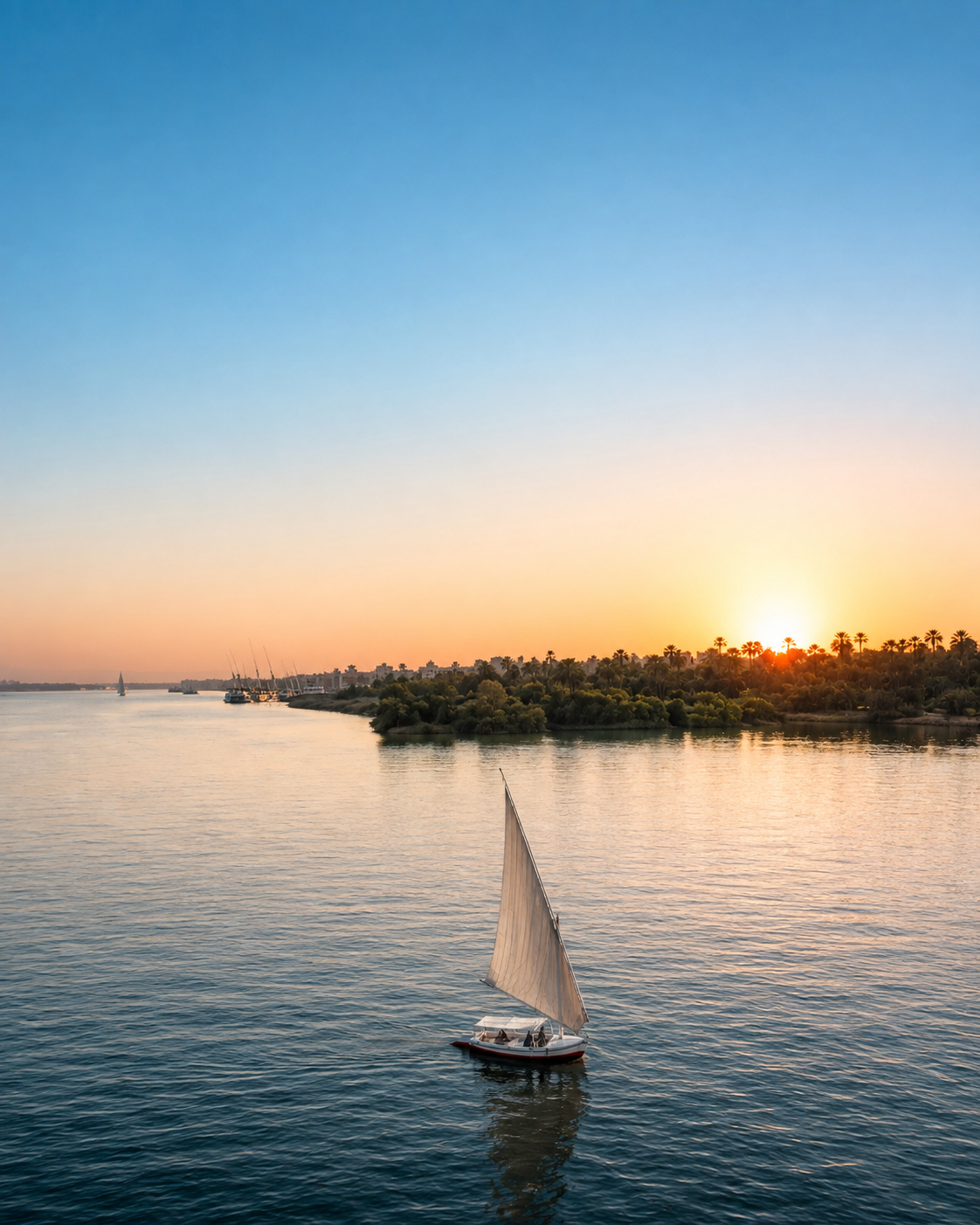 Private Luxor Felucca Ride: 1 or 2-Hour Nile Sailing Tour