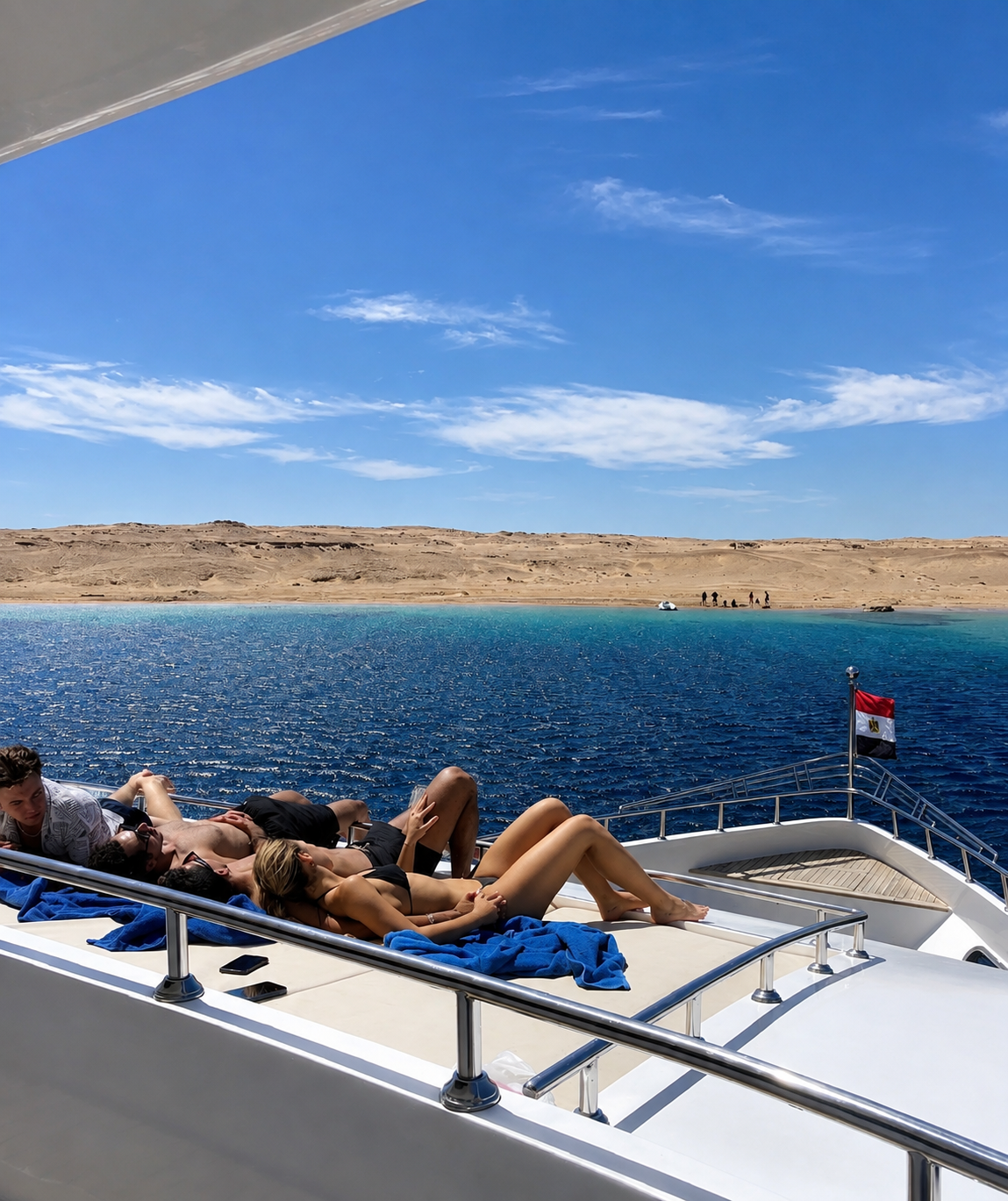 Tiran Island Cruise: Snorkeling & Scuba Diving from Sharm