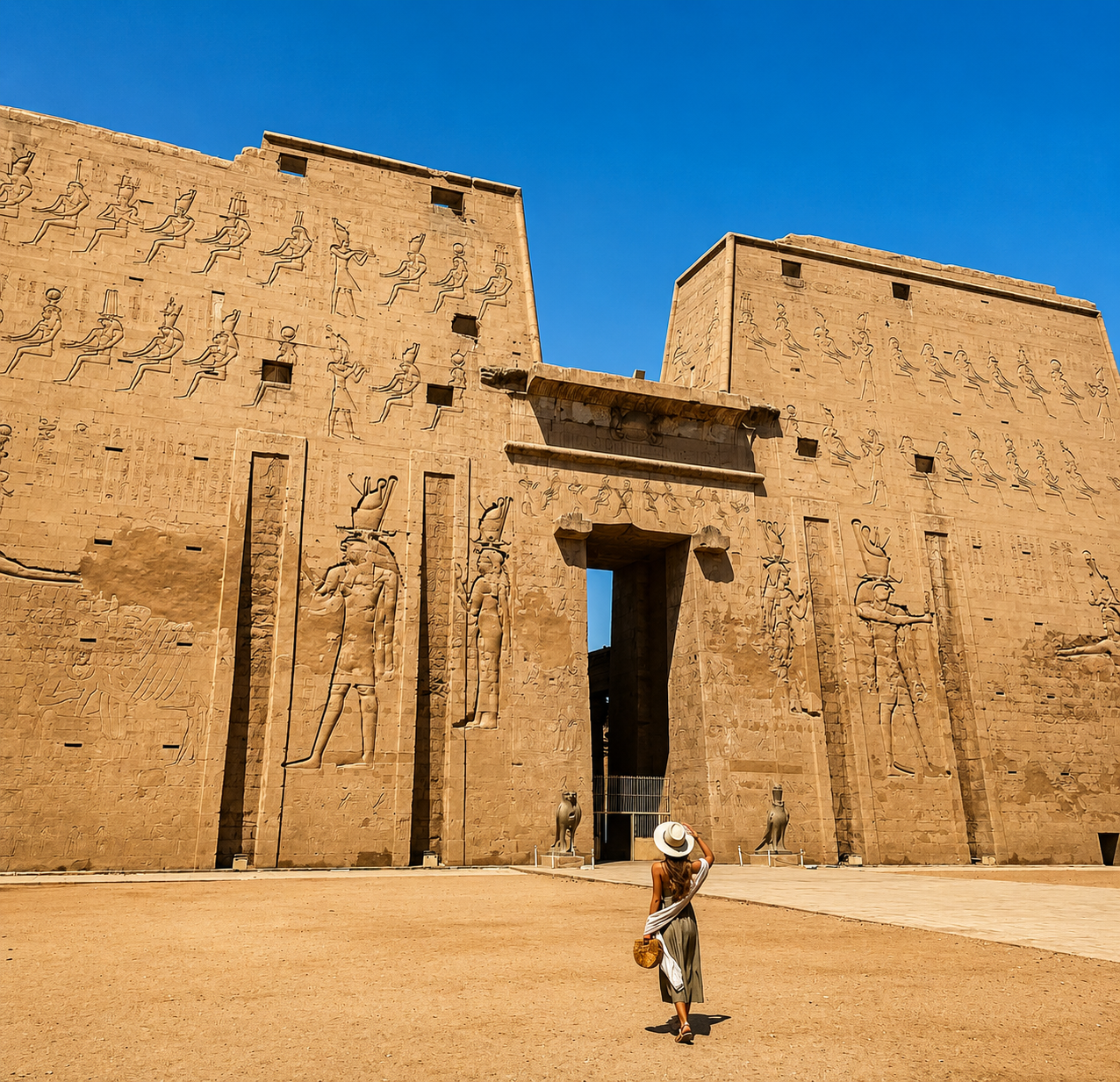 Luxor to Edfu & Kom Ombo Full-Day Tour with Temple Visits