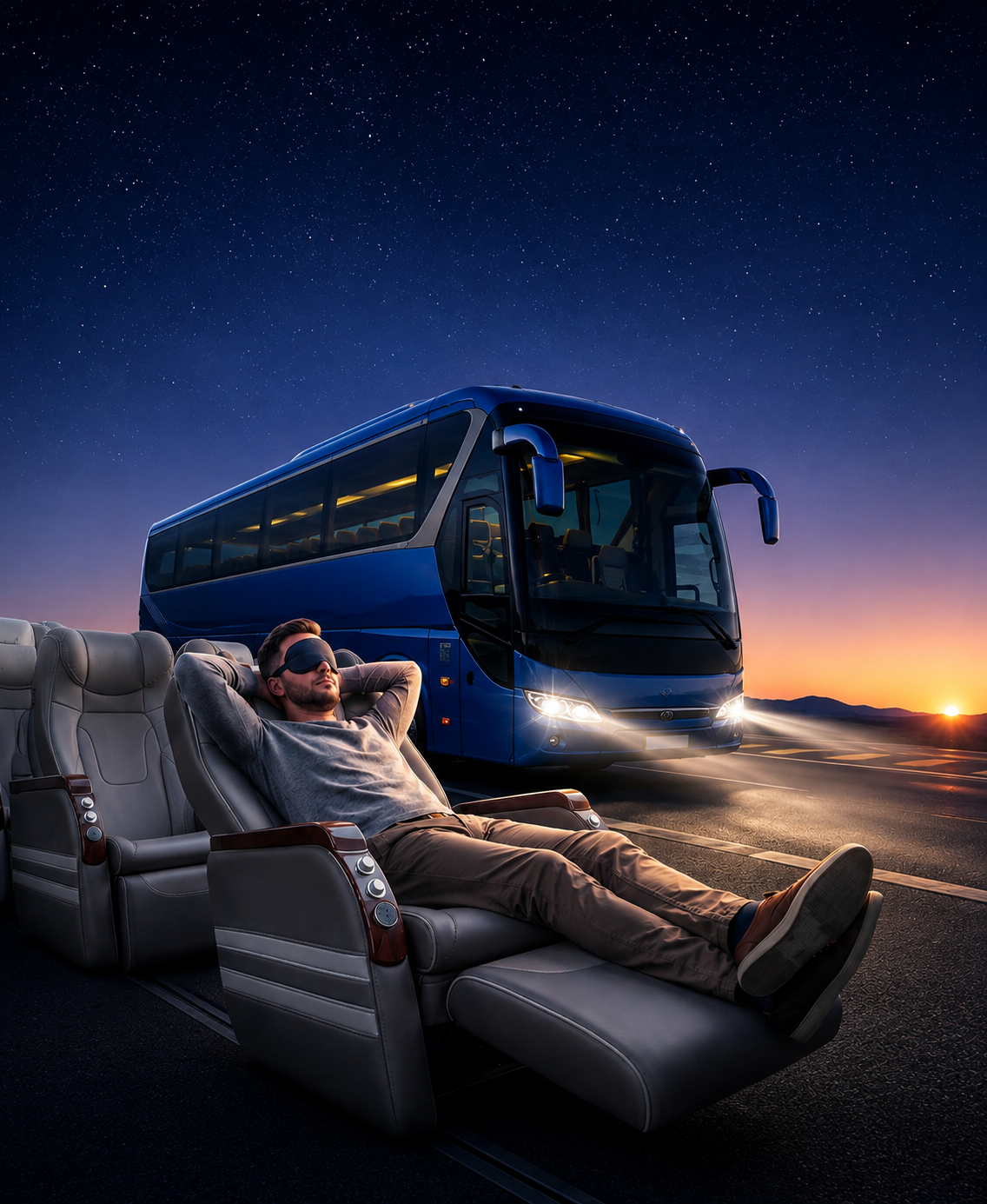 Royal Class Bus from Sharm El Sheikh to Cairo